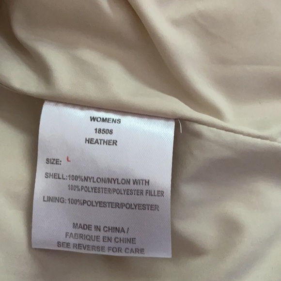 Woolrich Size Large Light Blue Lightweight Outdoor Layering Quilted Vest - Picture 10 of 13